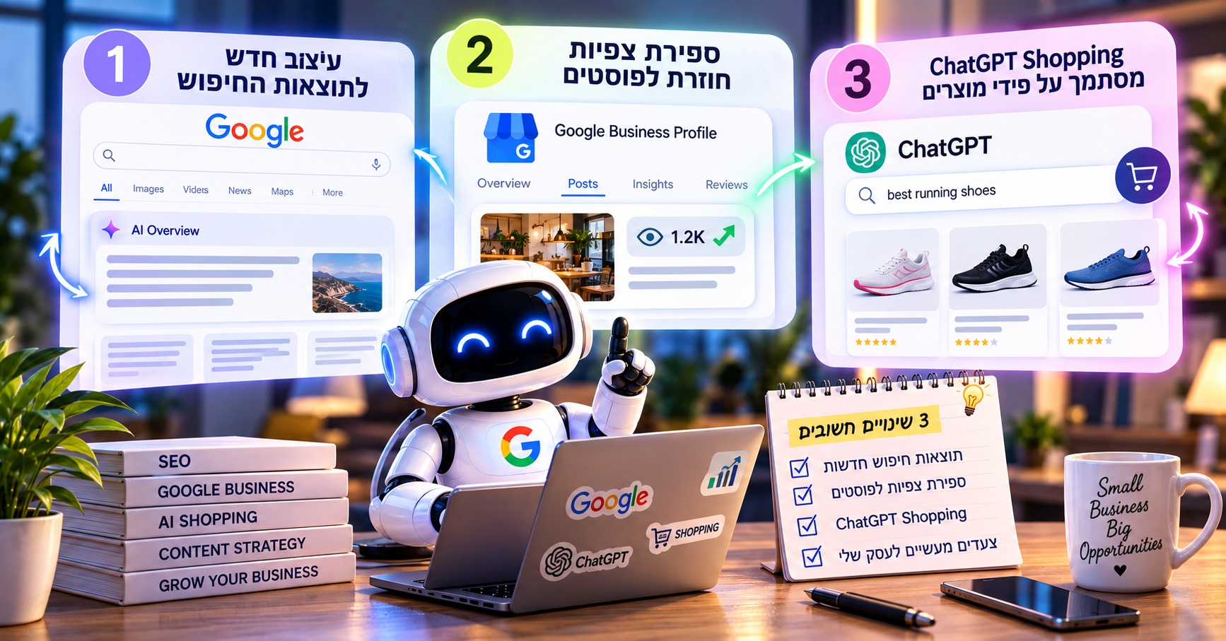 שלושת השינוים שבעלי עסקים קטנים צריכים להכיר